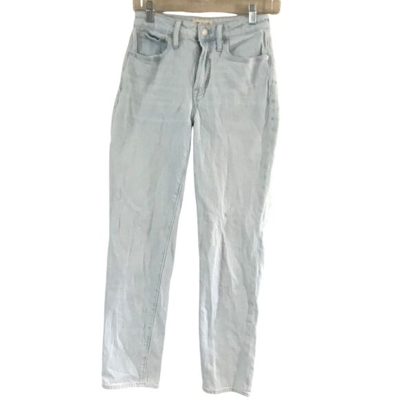 Madewell light Wash  curvy vintage jeans size 25 - Picture 9 of 12